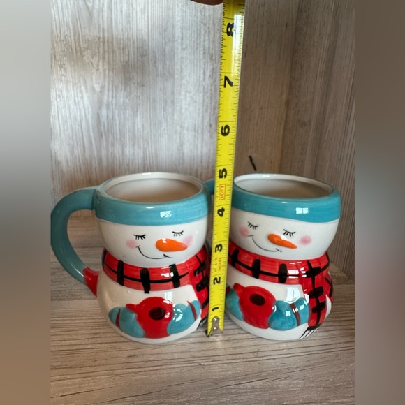 bay island snowman mug Set Of 2 - Picture 8 of 8